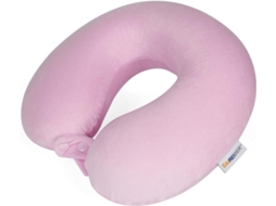 Travesseiro De Pescoço Para Viagem, 100% Espuma Viscoelástica Pura, Ideal Para Apoio Da Cabeça Em Aviões, Carros E Residências. Macio Ajustável