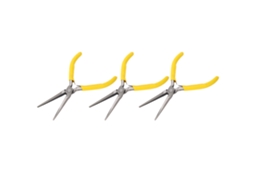 3pcs Alicates De Acero Inoxidable Para Formar Uñas Profesionales Pinzas Para Uñas Acrílicas Uv Para Salón Y Hogar