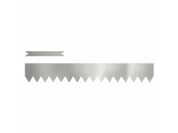 Conjunto 30 Bordas De Jardim Vidaxl Prateado Aço (100 X 0,05 X 15 Cm)