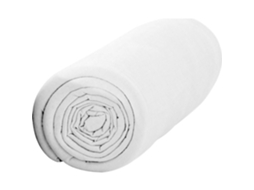 Lençol Avulso Ajustável Algodão Acetinados Branco 200x160 KASA