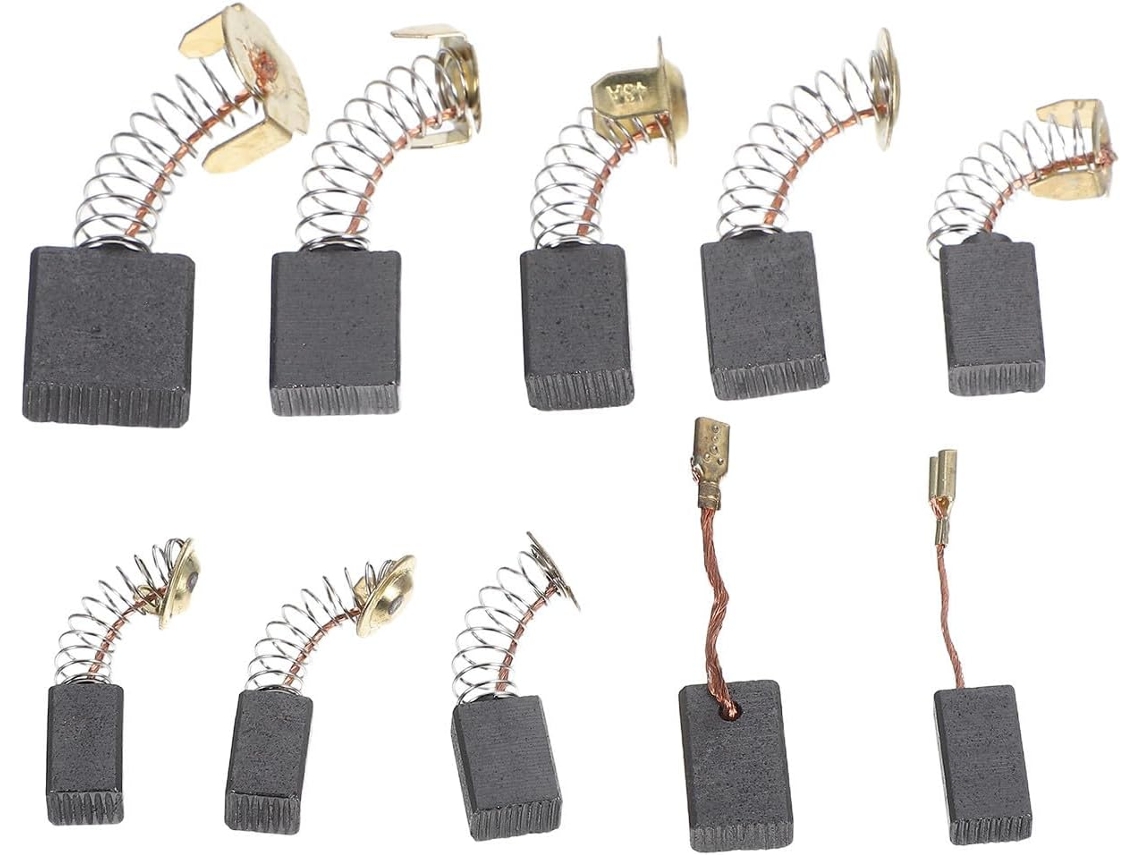 Escovas De Carvão Elétricas Galpada Para Furadeiras Impacto E Máquinas Corte, Pacote Com 20 Unidades, Compactas E