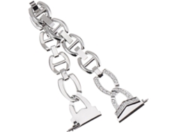 Pulseiras De Aço Inoxidável Para Relógios Femininos E Masculinos Com Sistema De Liberação Rápida.