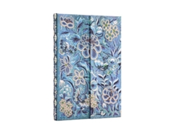 Livro Blue Willow Mini Unlined Hardcover Journal de Paperblanks (Inglês)