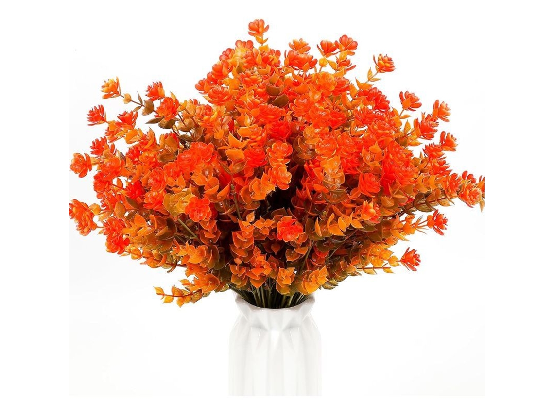 12 buquês de flores artificiais Nova Line de outono, resistentes UV, para decoração de casa, jardim e férias | S/MARCA
