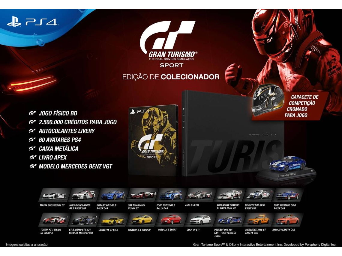 Jogo PS4 Gran Turismo Sport