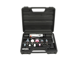 Kit De Lixadeira Aérea De 1/4 Polegada Com Mandris De 3mm E 6mm, Ferramenta Neumática Rotativa Para Polimento E Gravura 20000rpm