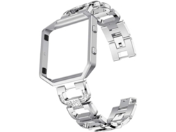 Pulseira De Substituição Para Smartwatch Com Strass E Moldura