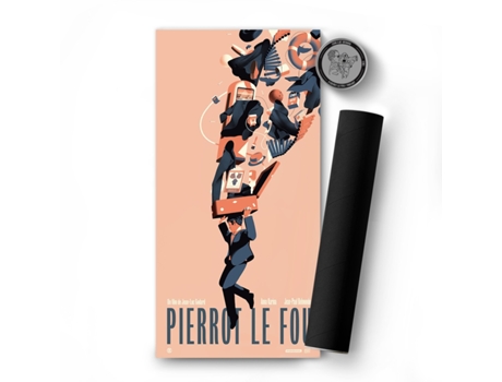 Cartaz KUBBICK Pierrot Le Fou V