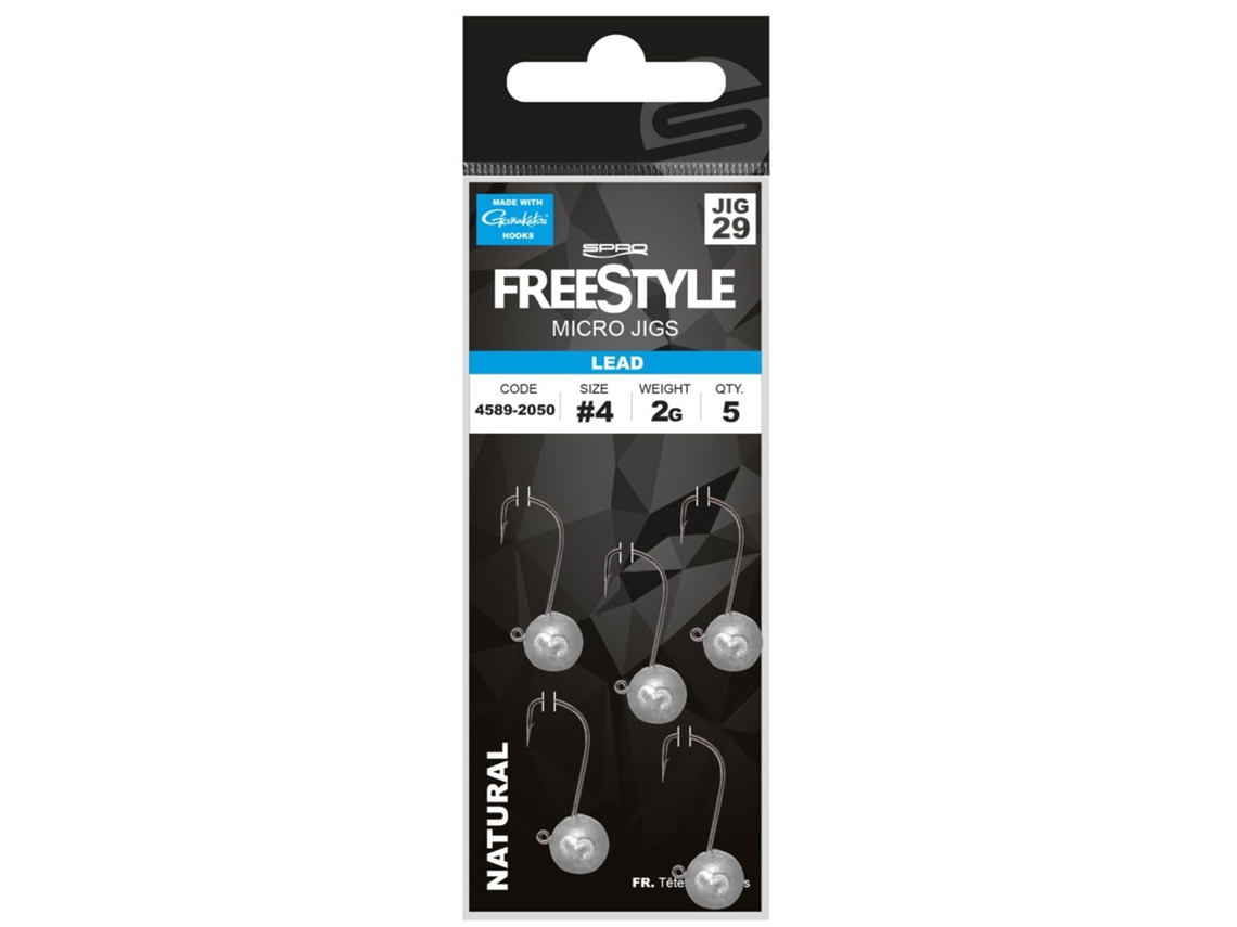 Cabeça de Micro-Chumbo FREESTYLE Jigs 2,1 Cm