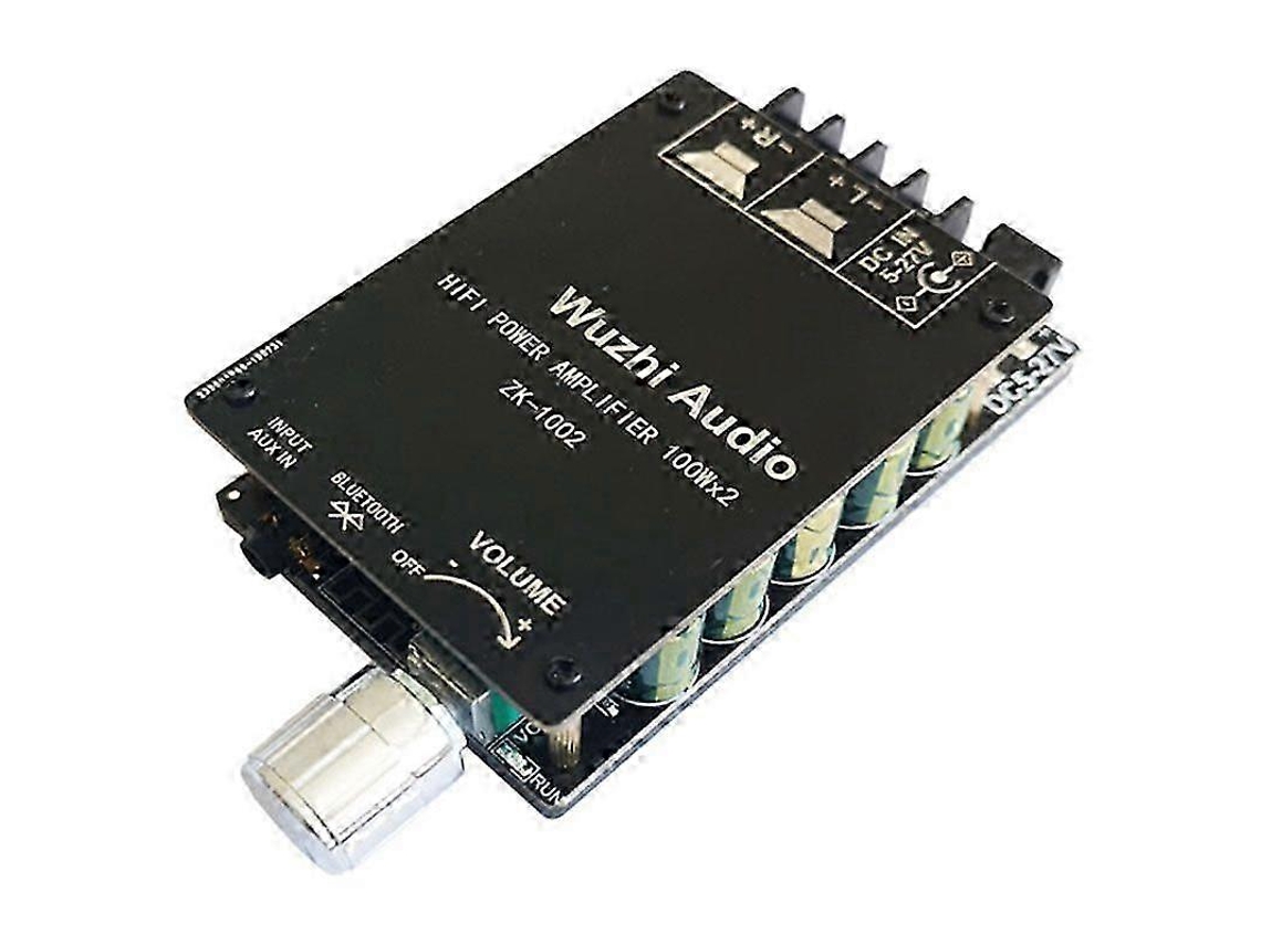 -1002 Hifi Tpa3116 Bluetooth 5.0 Placa Amplificadora Estéreo Digital De Alta Potência 100wx2 Amp Amplificador