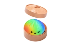 Brinquedo Squishy Arco íris LAXISCREED para Alívio do Stress e Relaxamento