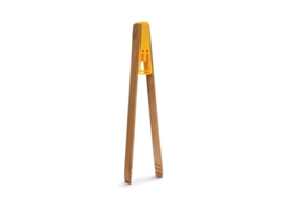Pinzas De Cocina De Madera Amarillas King Tong