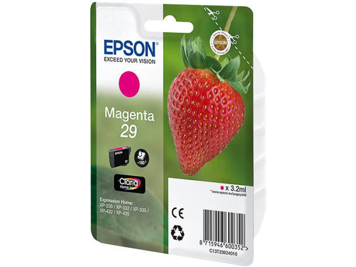 Tinteiro EPSON C13T29834010 Magenta