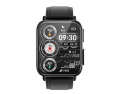 Smartwatches Tela de 1 91 Polegadas Ip68 À Prova D'Água Preto YEMAESRE