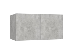 Móvel Tv para Parede 60x30x30 Cm Cinzento Cimento MAISON EXCLUSIVE