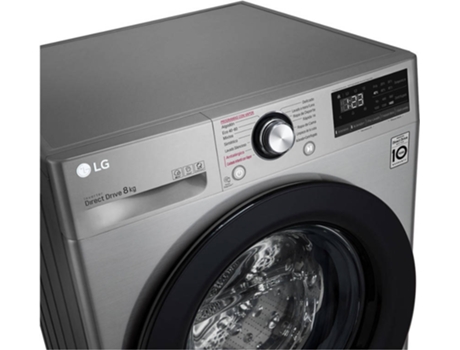 LG F4WV3008S6S lavadora Carga frontal 8 kg 1400 RPM C Acero inoxidable