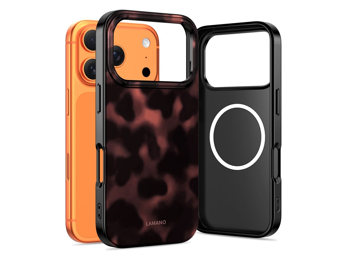 Capa Tech-protect Lamano Magsafe Para Iphone 17 Pro Panther Com Ímã.