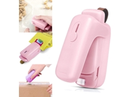 Mini Seladora Rosa Com Cortador, Dispositivo De Selagem 2 Em 1, Zqkla, Para Selagem E Conservação De Alimentos