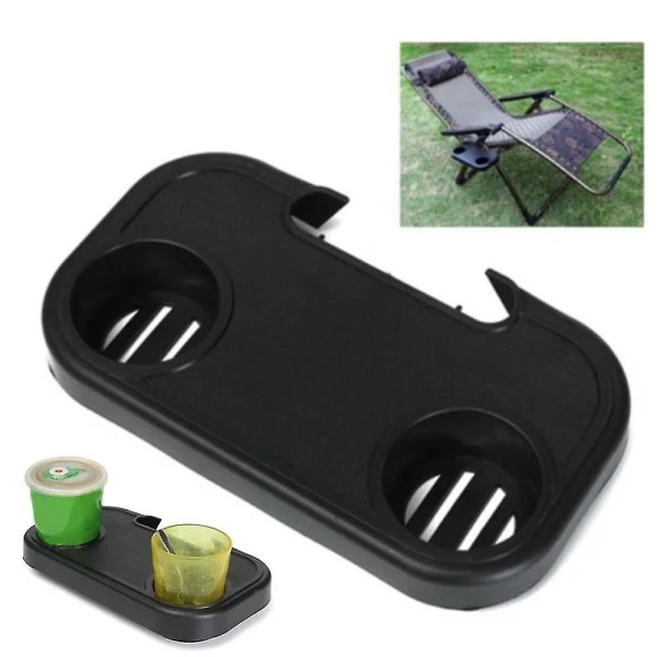 Mesa dobrável portátil para cadeira de praia, suporte para bandeja | AQUAFORGE | AQUAFORGE