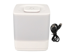 Rebe-lâmpada De Mesa Led Com Toque, 3 Temperaturas, Dimmável E Carregamento Usb