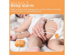 Alarme Para Enurese De Bebê Alarme De Urina Com Vibração/ Som/ Vibração Som 3 Modos De Alarme Para Crianças Treinamento De Banheiro Cuidados Co