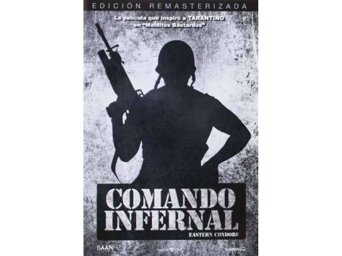 DVD Comando Infernal (Edição em Espanhol)