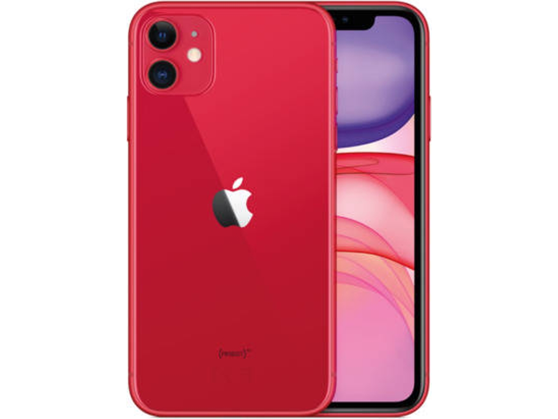 iPhone 11 APPLE (Recondicionado Marcas Mínimas - 6.1'' - 128 GB - Vermelho)