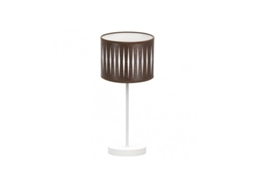 Piron Candeeiro De Mesa 1xe14 Branco/óxido 42x17x17 Cm Fabrilamp