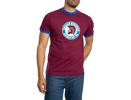 T-shirt De Homem Trojan Logotipo Spirit Of Algodão Vermelho (4xl)