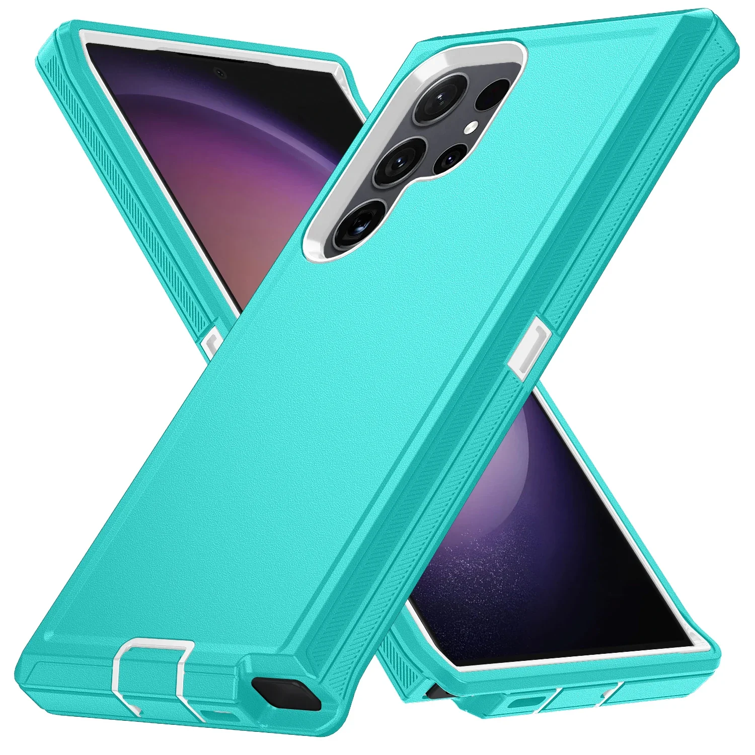 (verde Menta, Galaxy S22 Ultra 5g) Capa Resistente A Impactos De Nível Militar, Feita De Material De Pc Ultrarresistente.