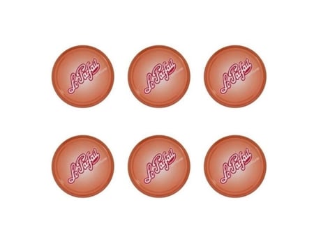 Conjunto de 6 Tampas para Potes de Geleia  LE PARFAIT (8,2cm)