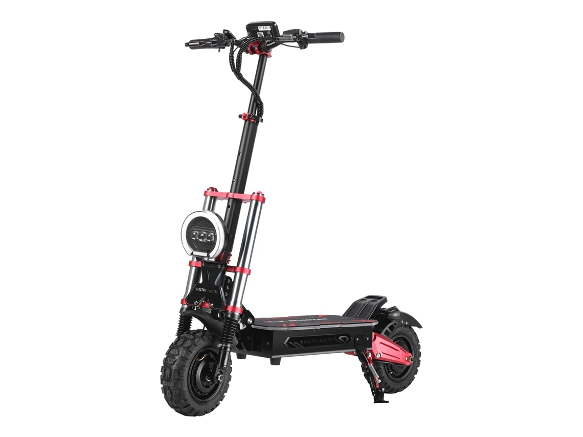Trotinete Elétrica Inteligente Boyueda S5 3000w Com Autonomia De 120 Km, Equipada Com Arranque Nfc, Controlo Por Aplicação, Três Modos De Condução E I