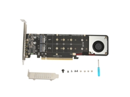Adaptador M.2 Nvme Ssd LAXISCREED Pcie 4.0 X16 Led
