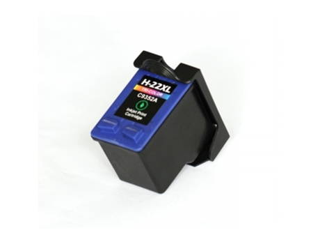 Ink Power Comp. Cartucho Hp Nº22xl Tricolor C9352ae/c9352ce 18 Ml Inktank