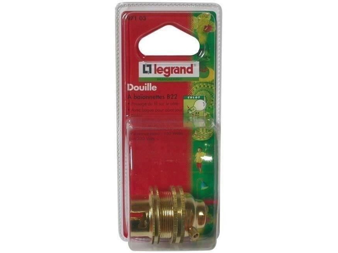 Soquete Baioneta B22 Anel Abajur Legrand