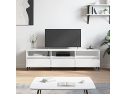 Vidaxl Móvel De Tv 150x30x44,5 Cm Derivados De Madeira Branco