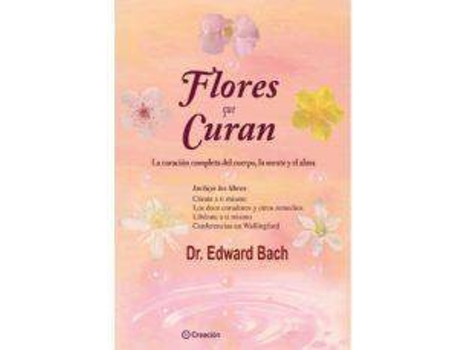 Livro Flores que curan de Edward Bach (Espanhol)