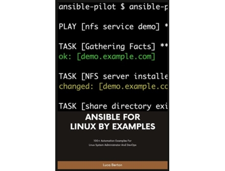 Livro Ansible For Linux By Examples De Luca Berton (inglês)