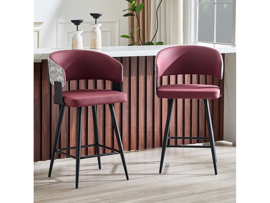 Cadeira De Sala De Jantar Acolchoada Com Apoios De Braços, Estilo Moderno