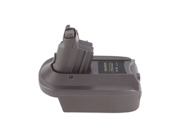 Conversor Adaptador De Bateria Dock Conector De Energia Kit Acessório M18 18v Para V8