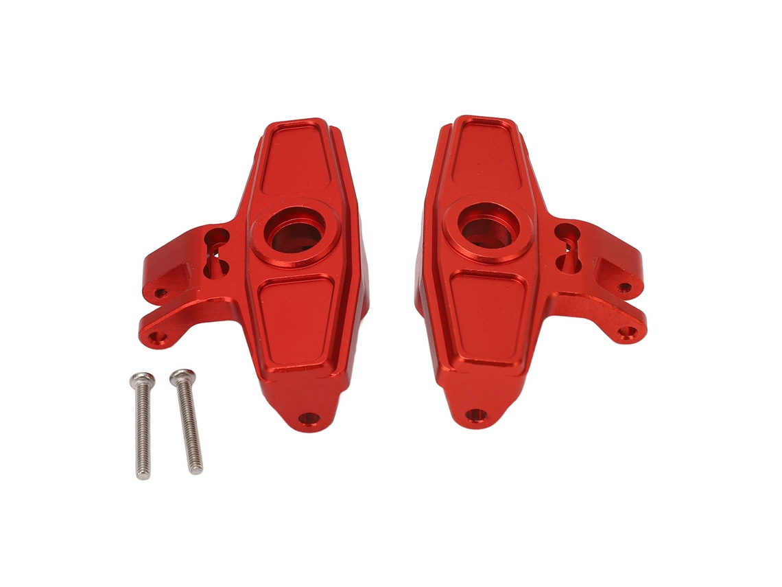 Suporte De Hub De Alumínio Para Carro Rc Ud1002 Ud1002se Sg1002 1/10 Caminhão Off Road Vermelho