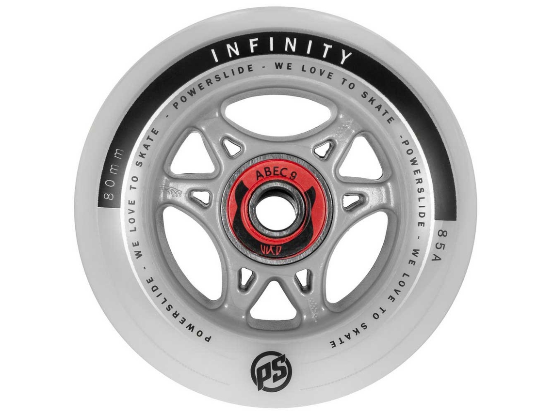 Buchas Infinity 80 Rtr Abec9 4 Unidades Prateadopowerslide