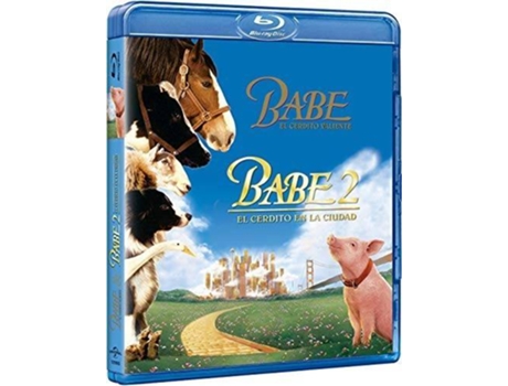 Blu-Ray Babe El Cerdito Valiente 1-2 (Edição em Espanhol)