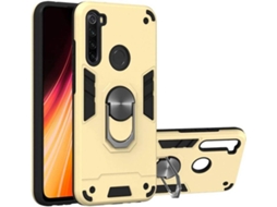 Capa Xiaomi Redmi Note 8 HONGWE. Robusta Dourado