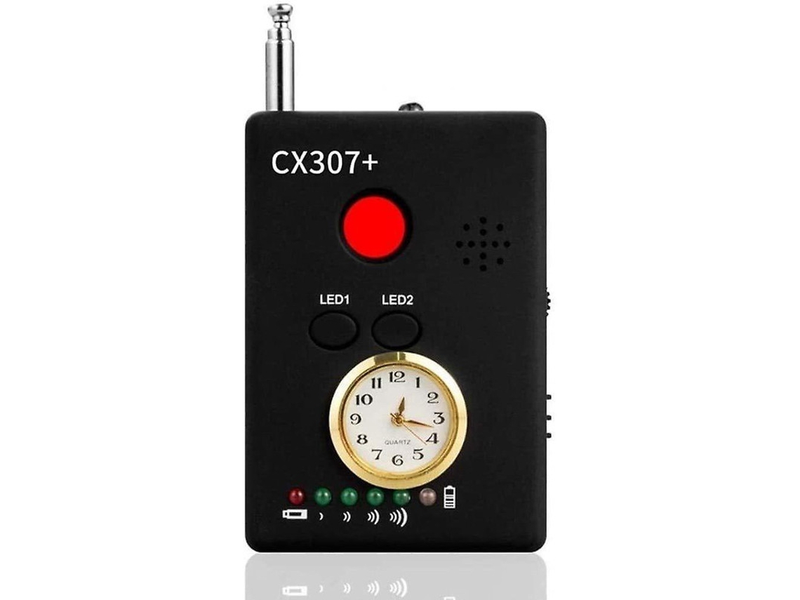 Anti Espião De Sinal Sem Fio Detector De Rádio, Câmera Oculta et Rastreador Ajustável Yizhood (preto)