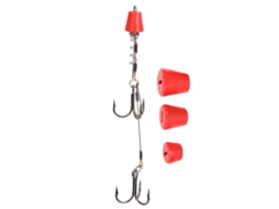 Kit de Isqueiro de Aço Portátil com Anzóis de Pesca