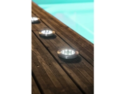 Spot Embutido Galix G4525 Inox 8 Led Smd