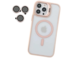 Lente para Telefone Magview Magsafe Câmara para iPhone 12 pro max ANTIIMPACTO! Rosa