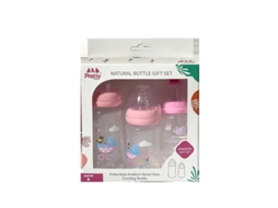 Conjunto de Mamadeiras Resistente a Quedas e Anticólicasconjunto de Pássaros Rosa YUNZII
