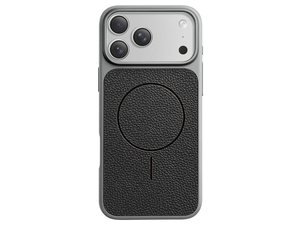 Capa Magsafe Para Iphone 17 Pro Antichoque Textura Pele